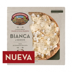 Pizza Bianca con masa de fermentación lenta Casa Tarradellas